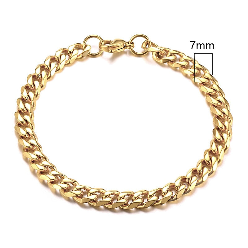 Miami Curb Chain Bracelet