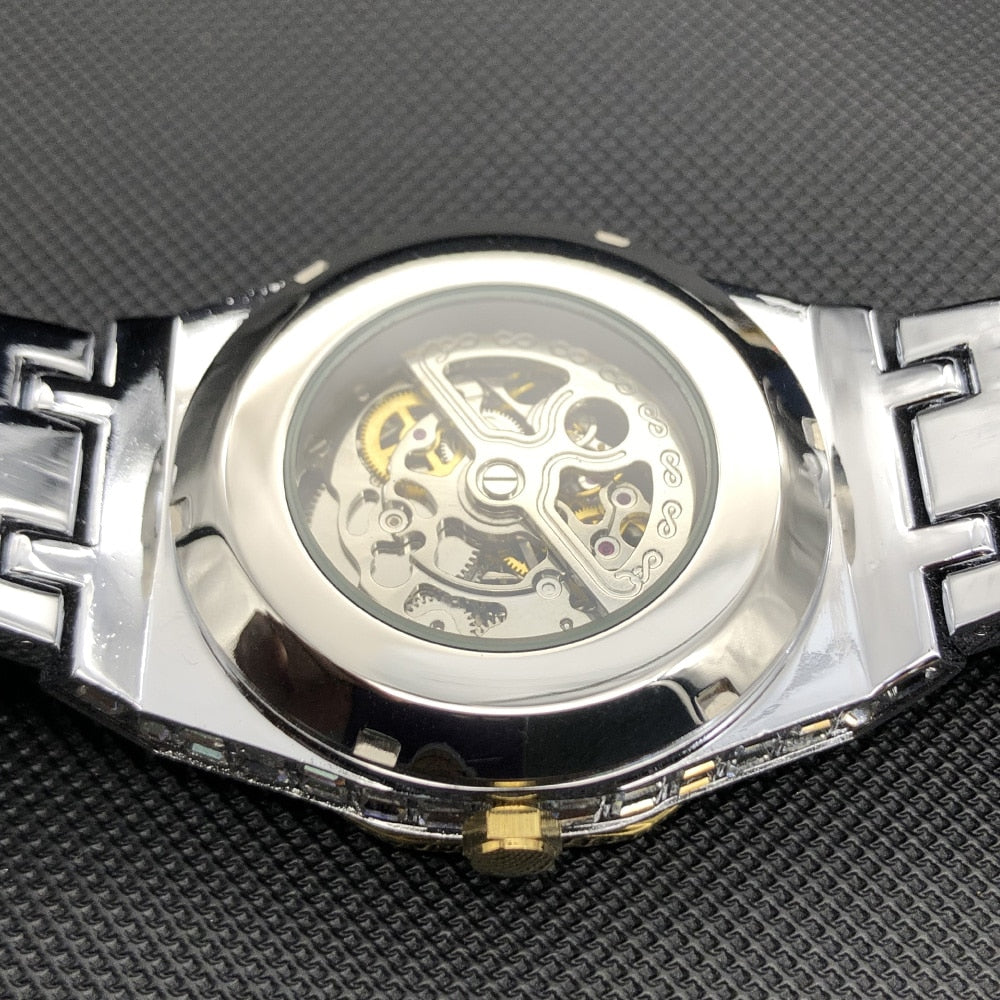 Mechanical Masculino Ice Man Watch