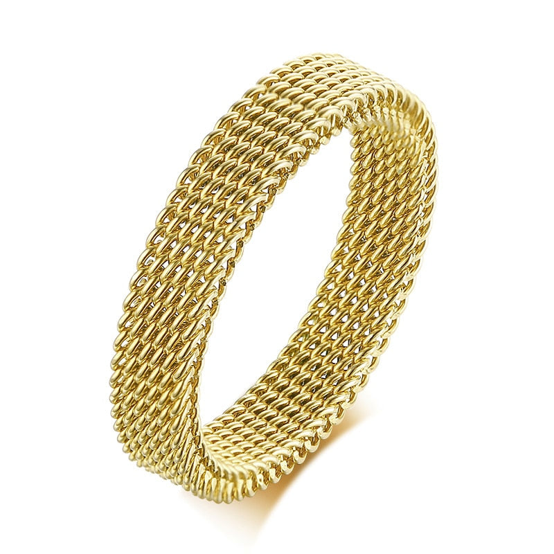 Mesh Band Ring