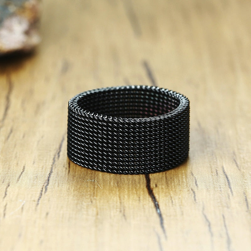 Mesh Band Ring