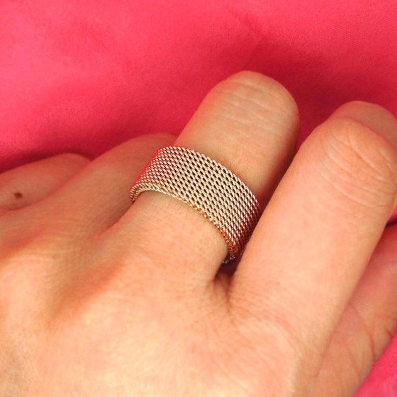 Mesh Band Ring