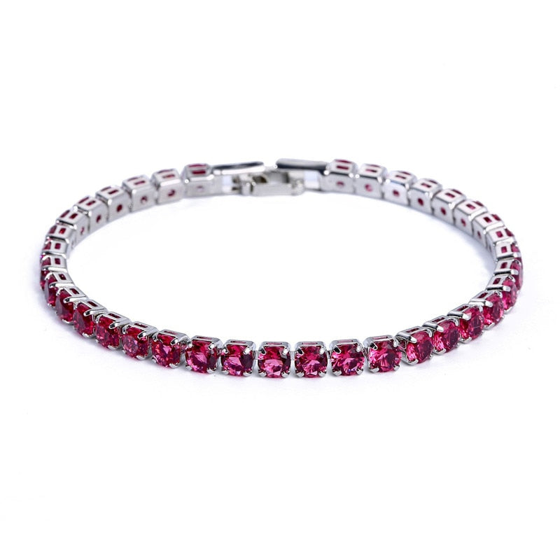 Cold Zirconia Tennis Bracelet