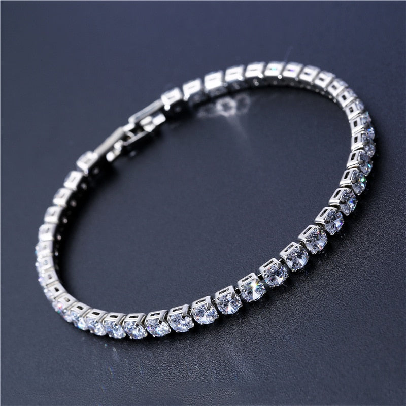 Cold Zirconia Tennis Bracelet