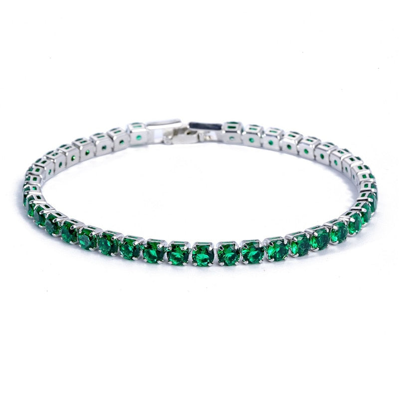 Cold Zirconia Tennis Bracelet