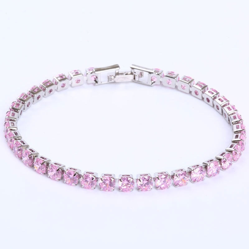 Cold Zirconia Tennis Bracelet