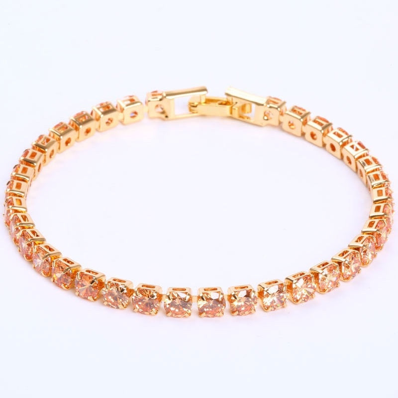 Cold Zirconia Tennis Bracelet