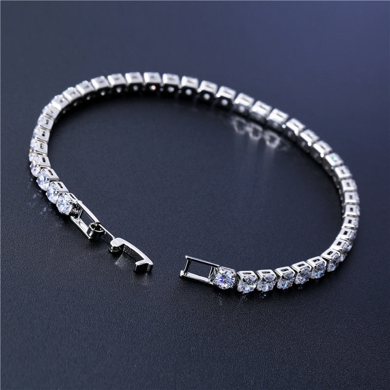 Cold Zirconia Tennis Bracelet