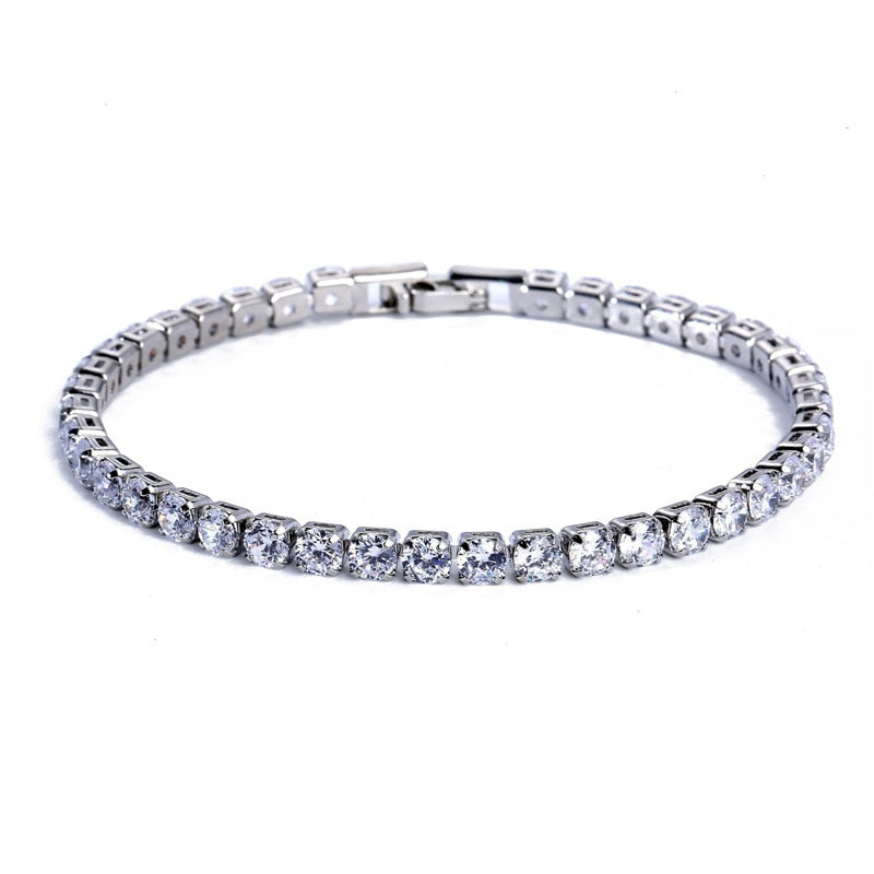 Cold Zirconia Tennis Bracelet