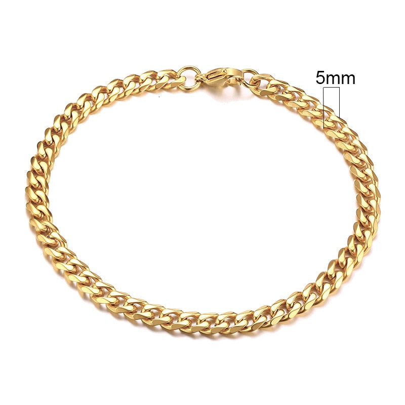 Miami Curb Chain Bracelet