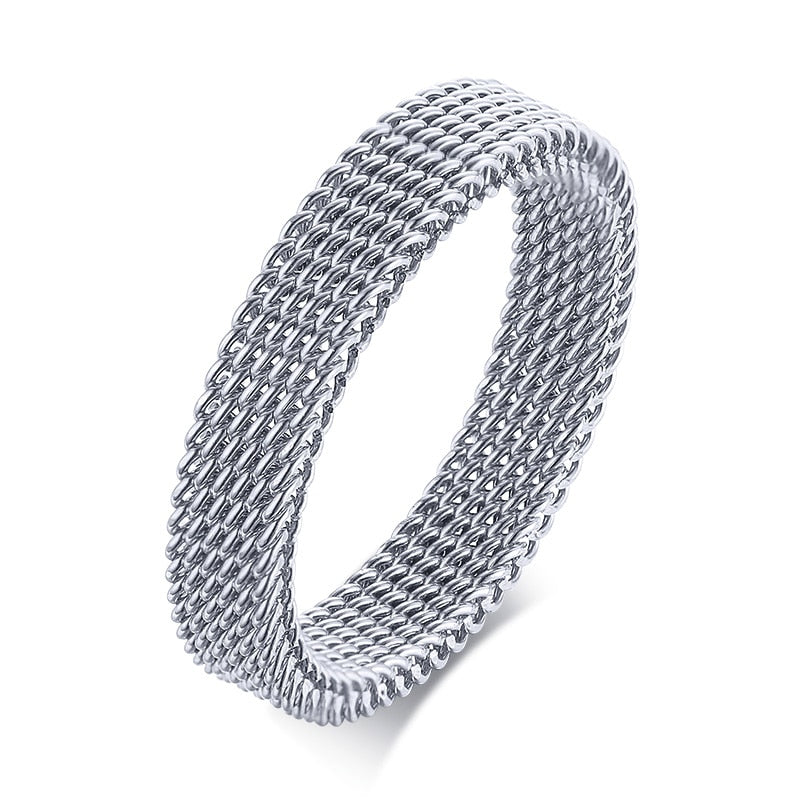 Mesh Band Ring