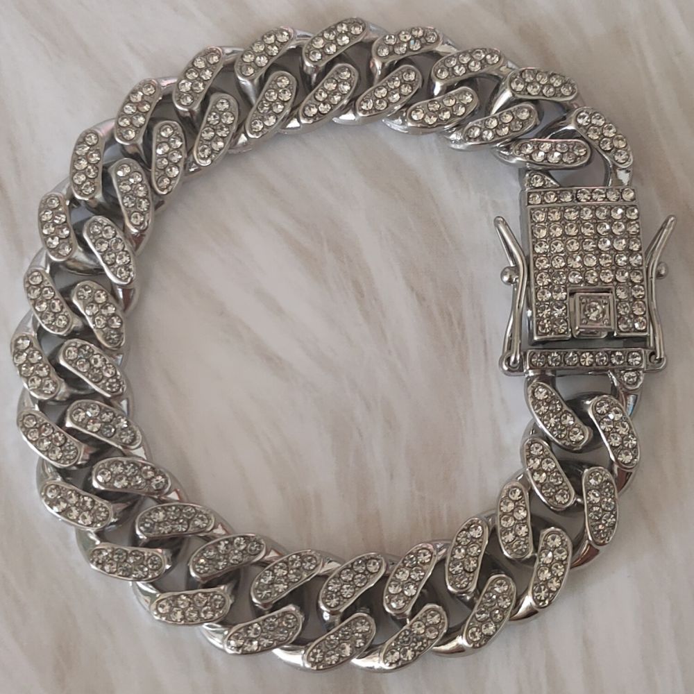 Rhinestones Charms Bracelet