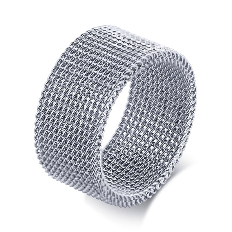 Mesh Band Ring