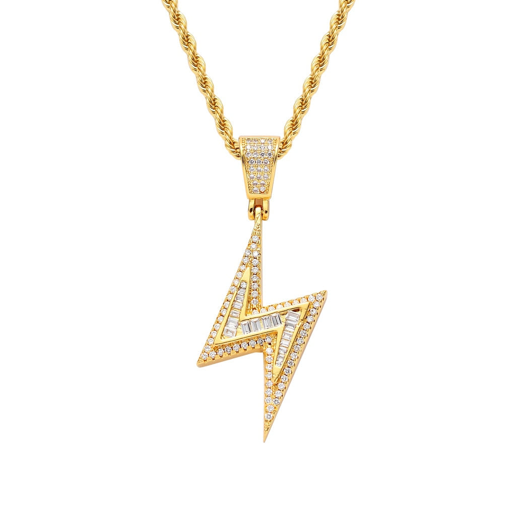 Middle Finger Pendant Necklace