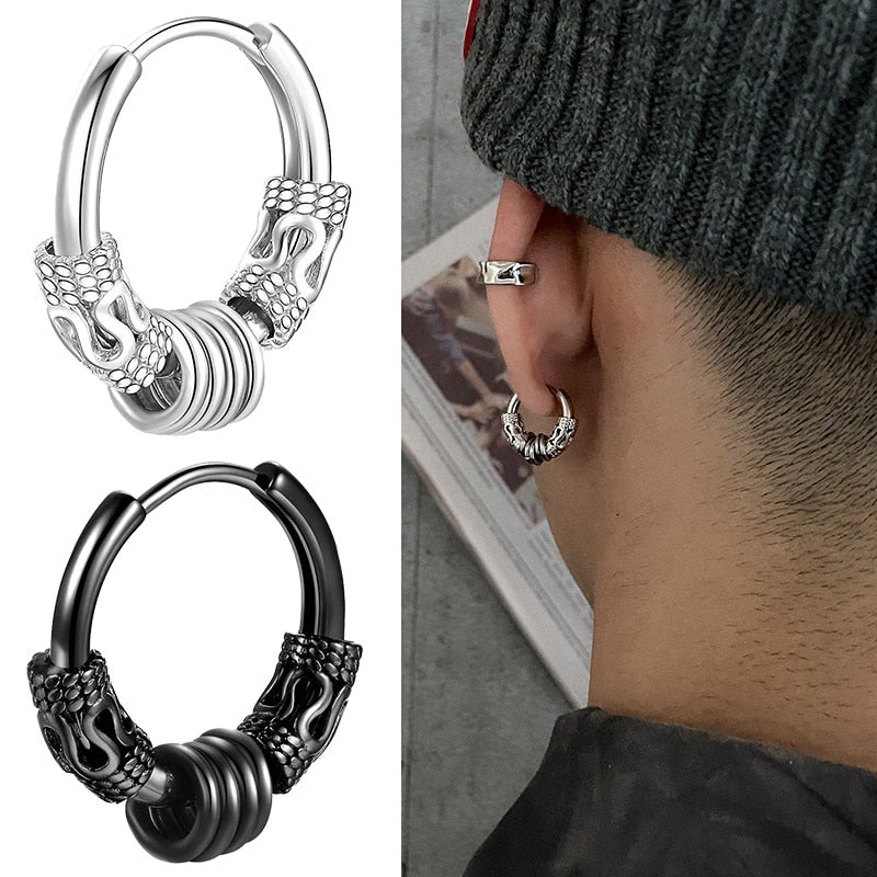 Hoop Men Earrings