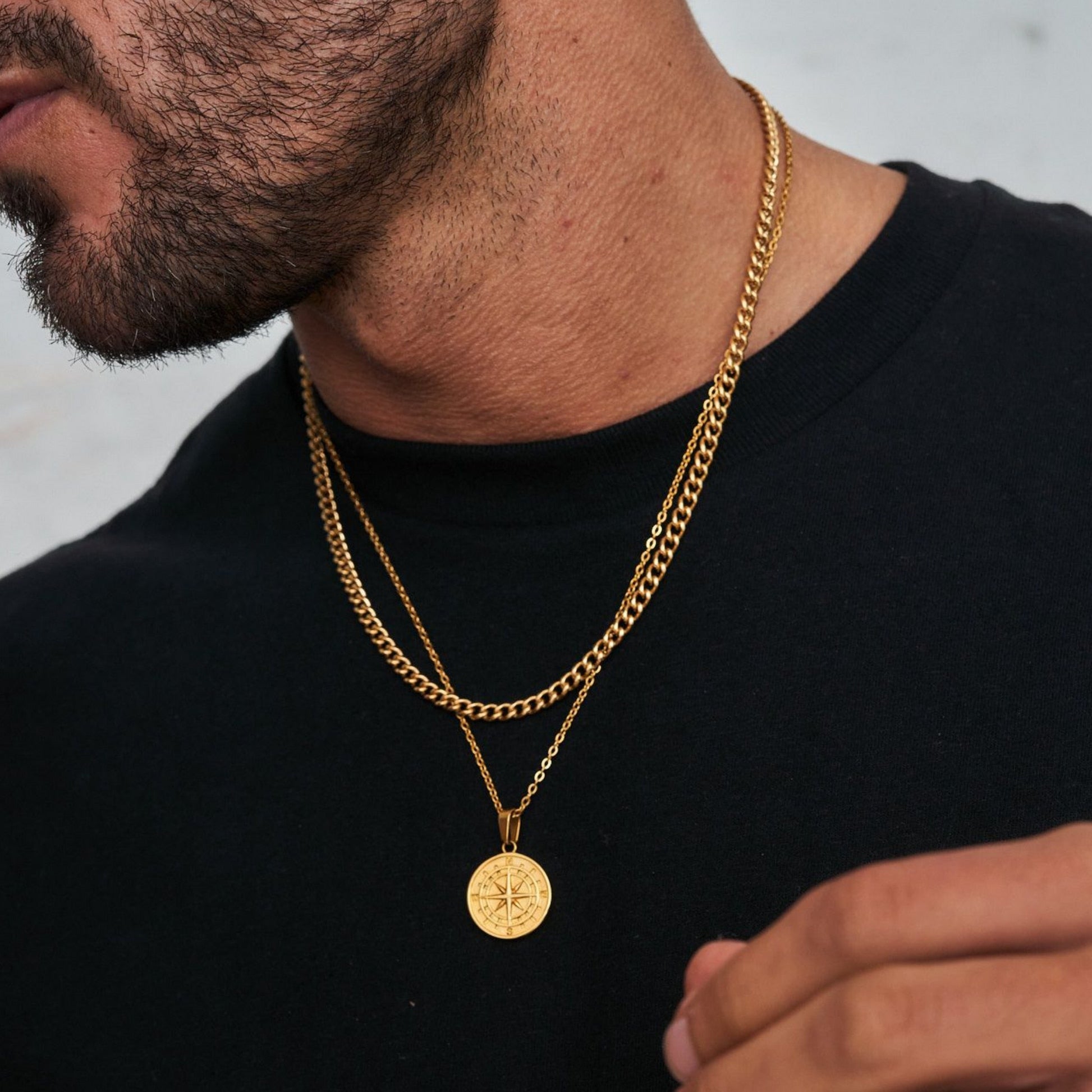 Vnox Layered Necklace