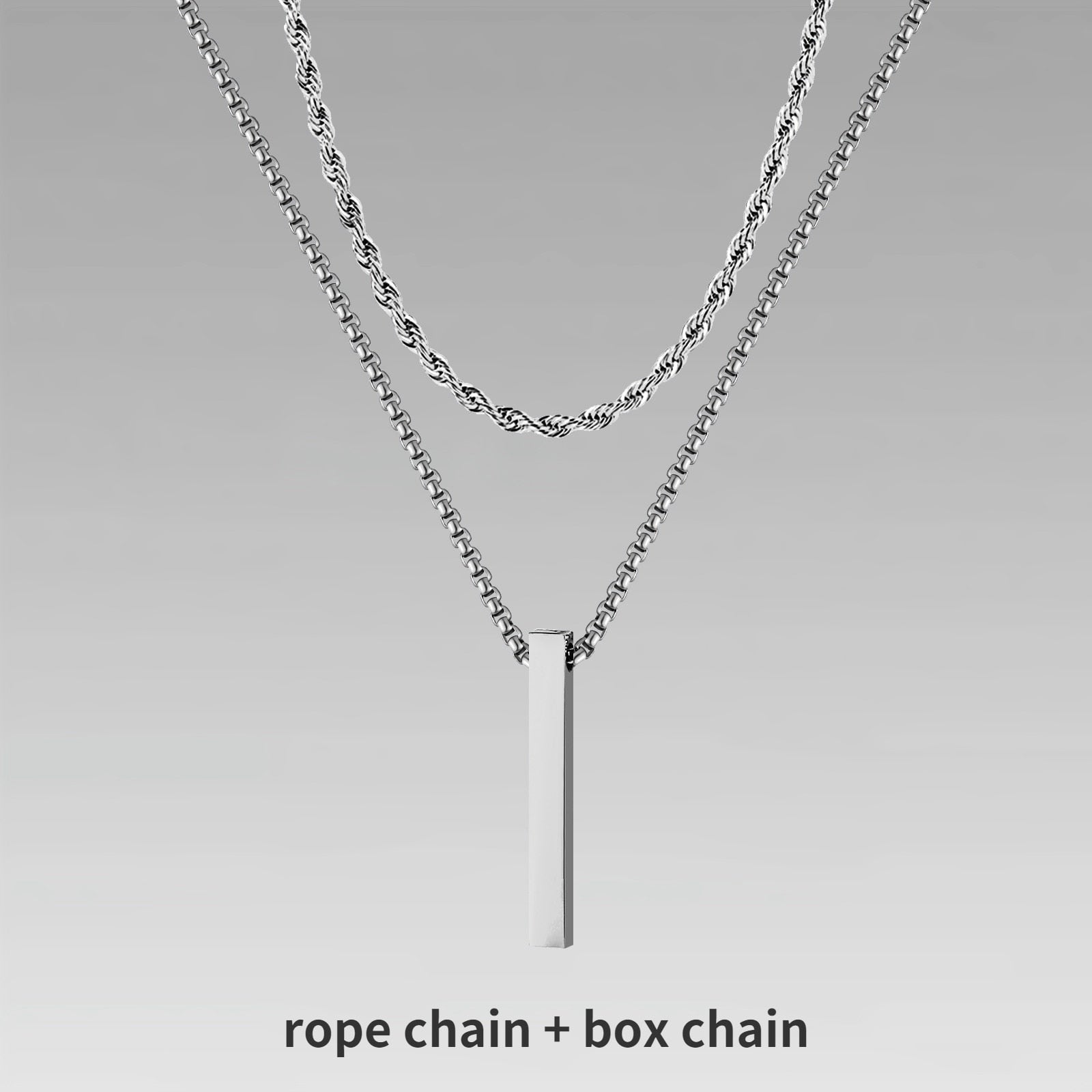 Cuban Chain with Necklace