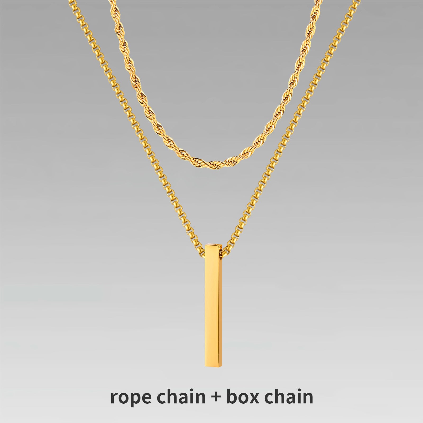 Cuban Chain with Necklace