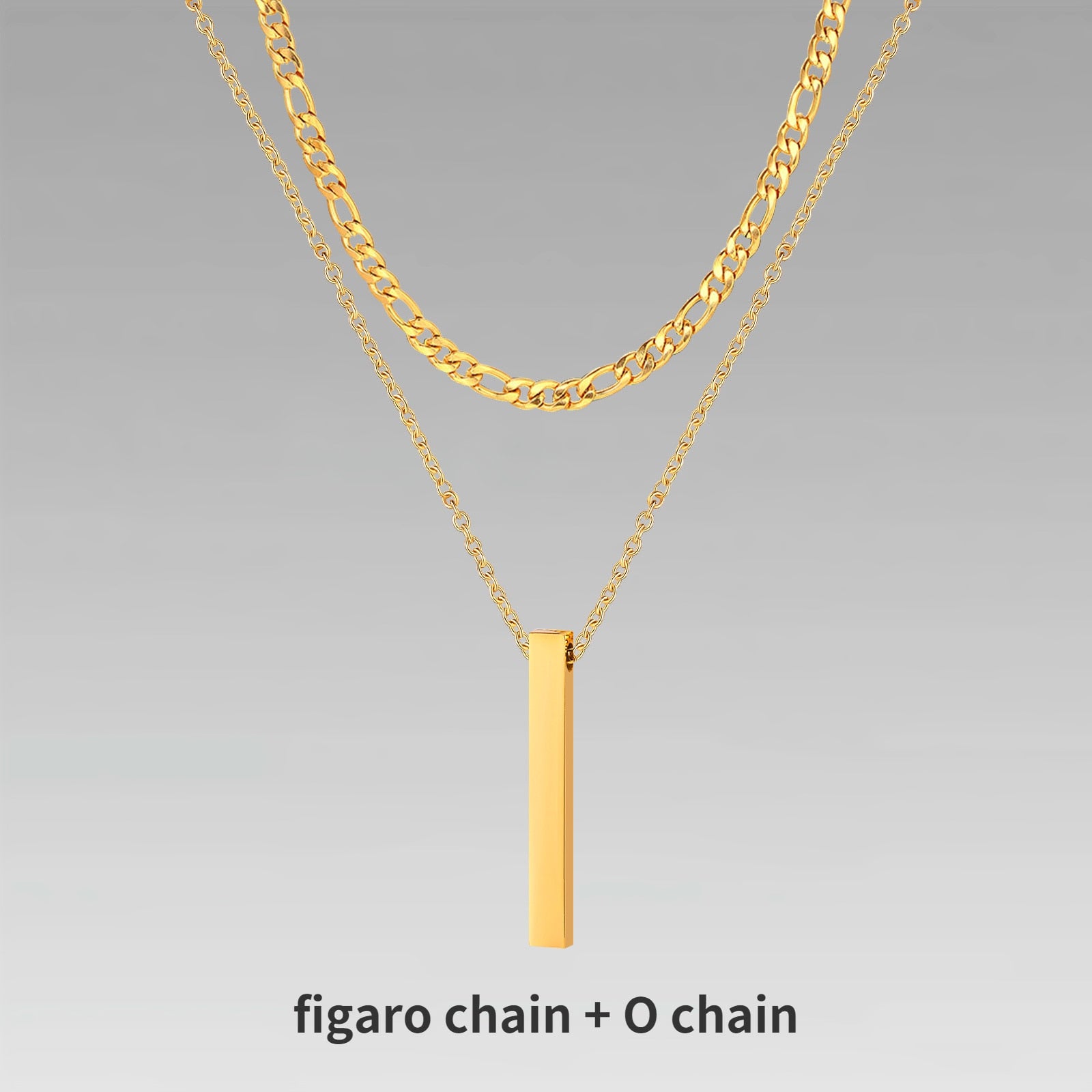 Cuban Chain with Necklace