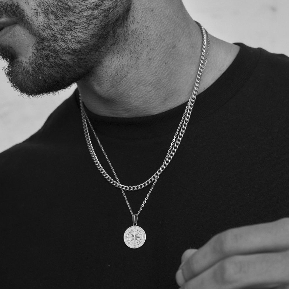 Vnox Layered Necklace