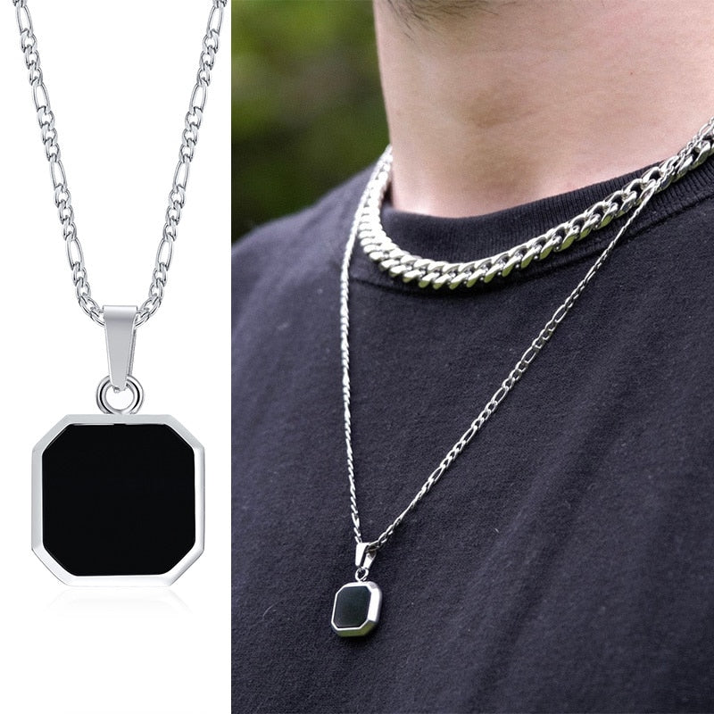 Tom Square Necklace