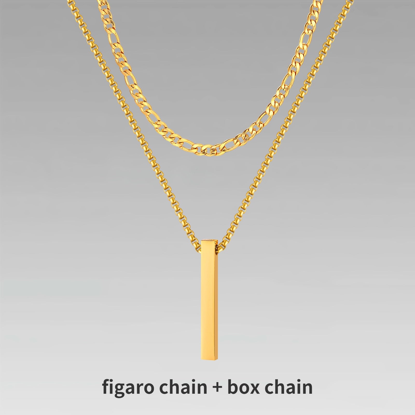 Cuban Chain with Necklace