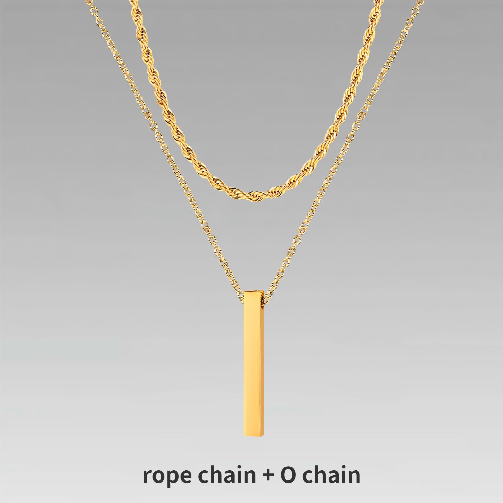 Cuban Chain with Necklace