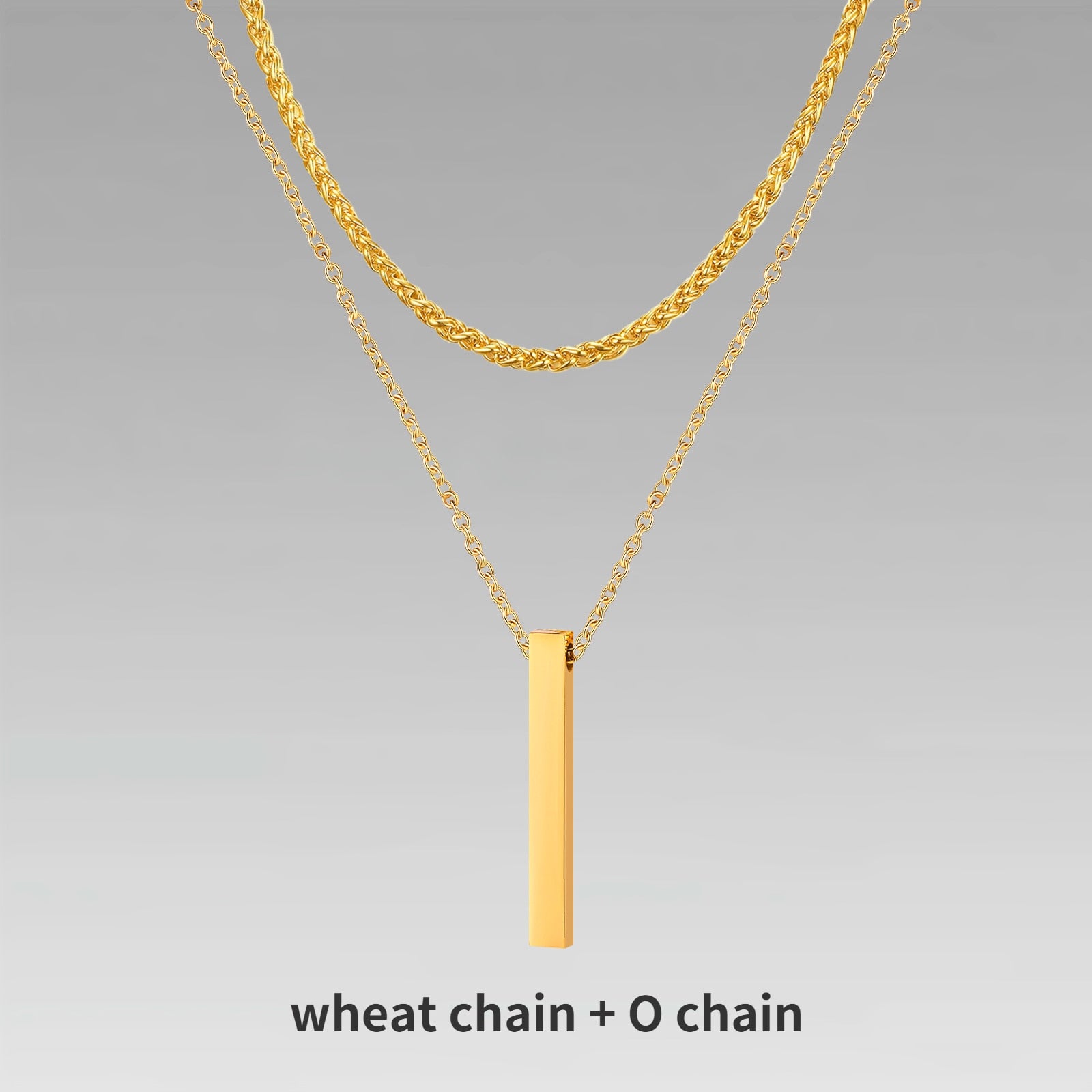 Cuban Chain with Necklace