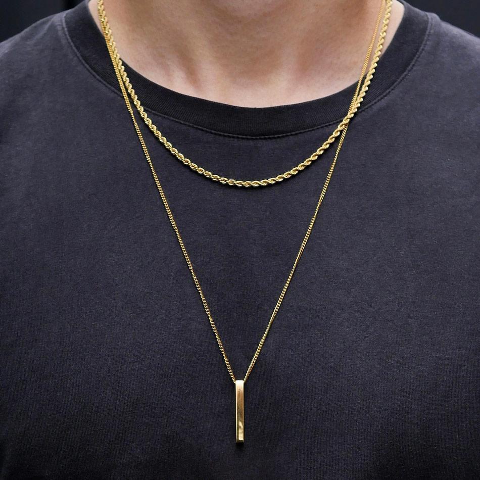 Cuban Chain with Necklace