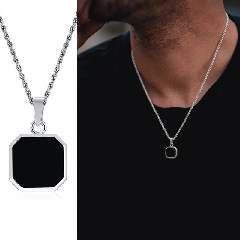 Tom Square Necklace