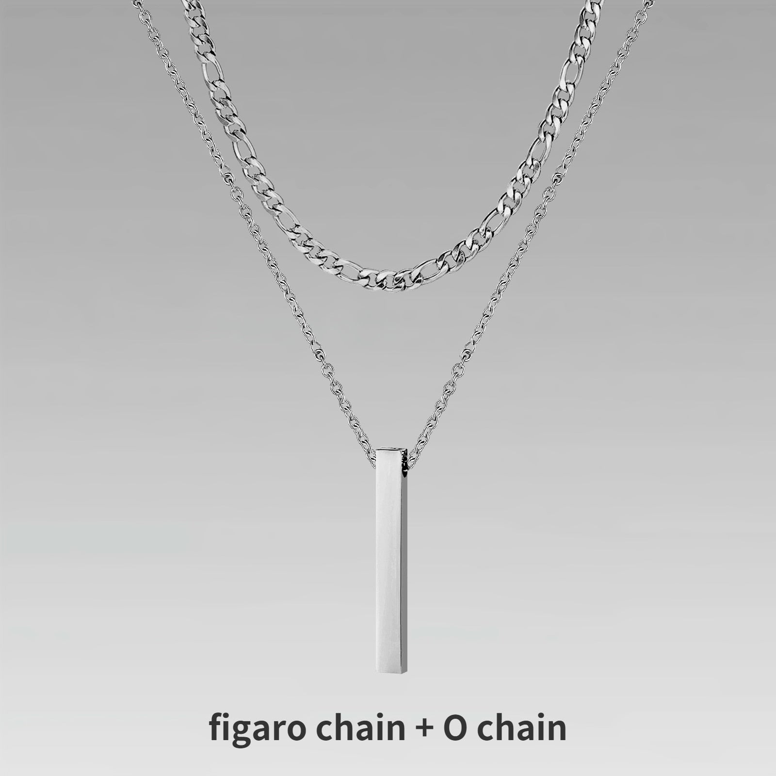 Cuban Chain with Necklace