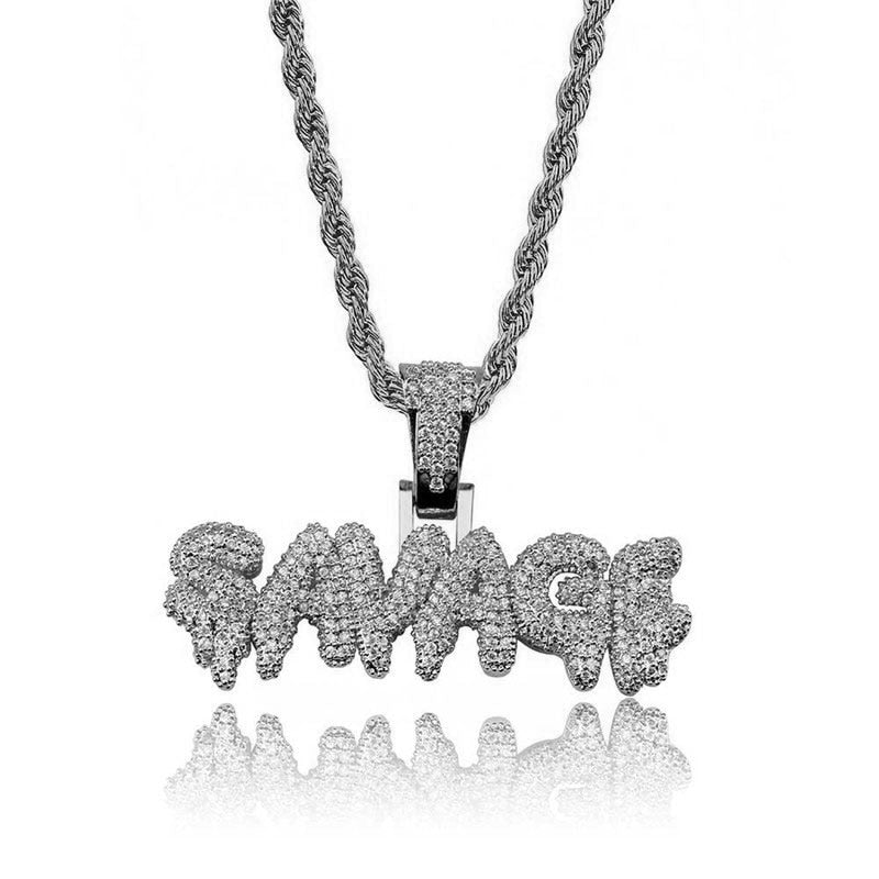 Middle Finger Pendant Necklace