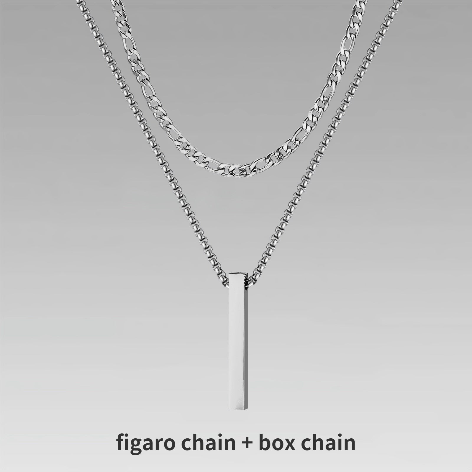 Cuban Chain with Necklace