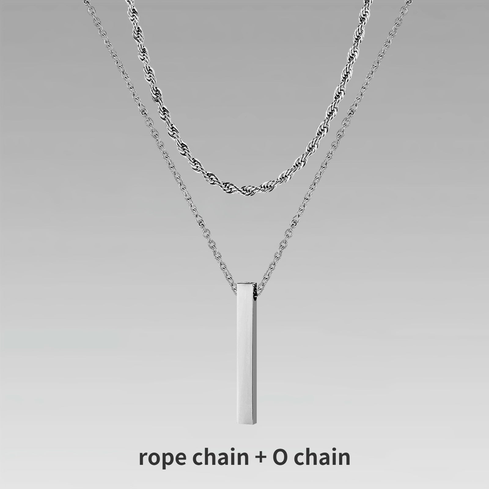 Cuban Chain with Necklace