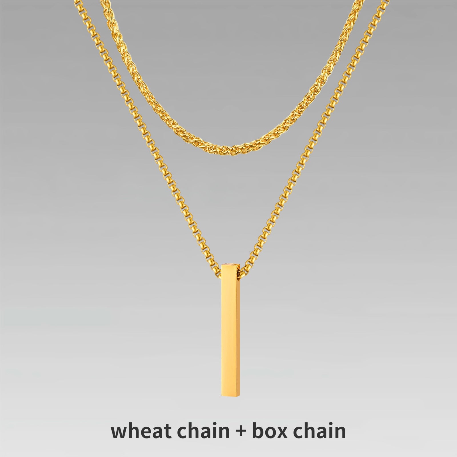 Cuban Chain with Necklace