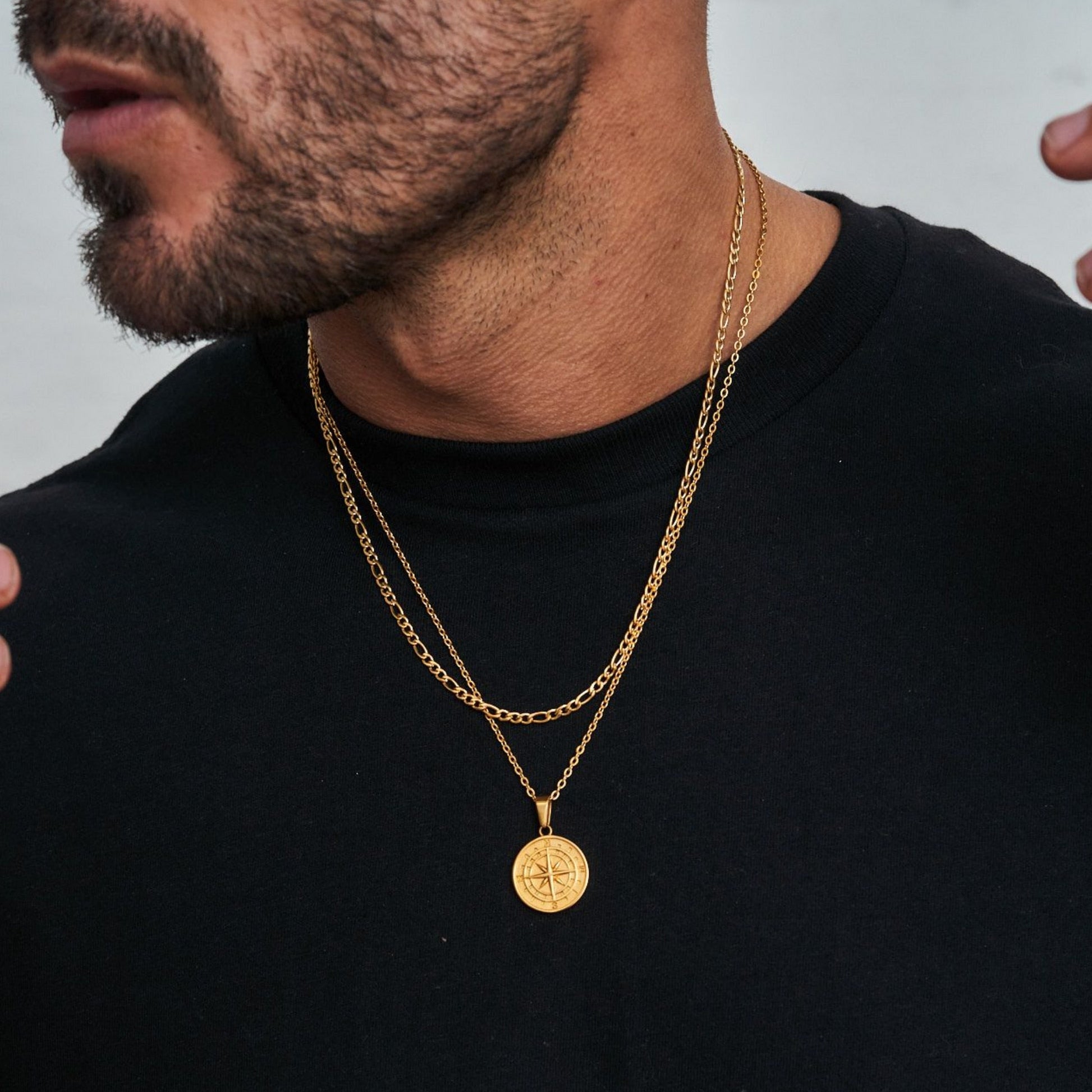 Vnox Layered Necklace